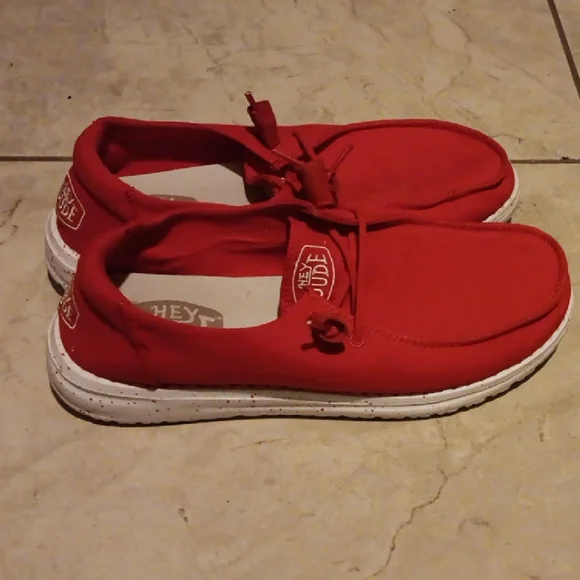 Hey Dude Womens Vibrant Red - Picture 3 of 3